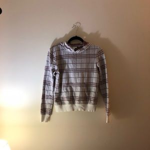 nordstrom plaid sweatshirt